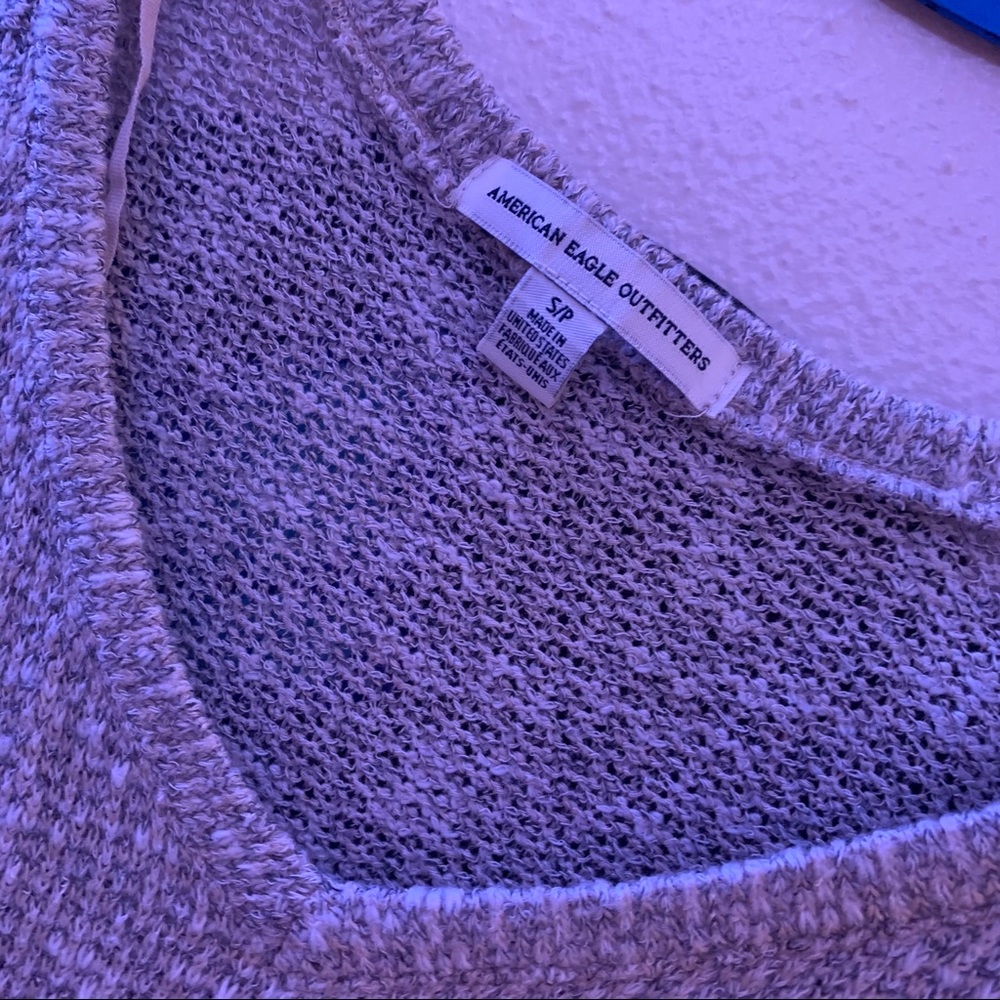 Gray Sweater- American Eagle - Picture 2 of 2